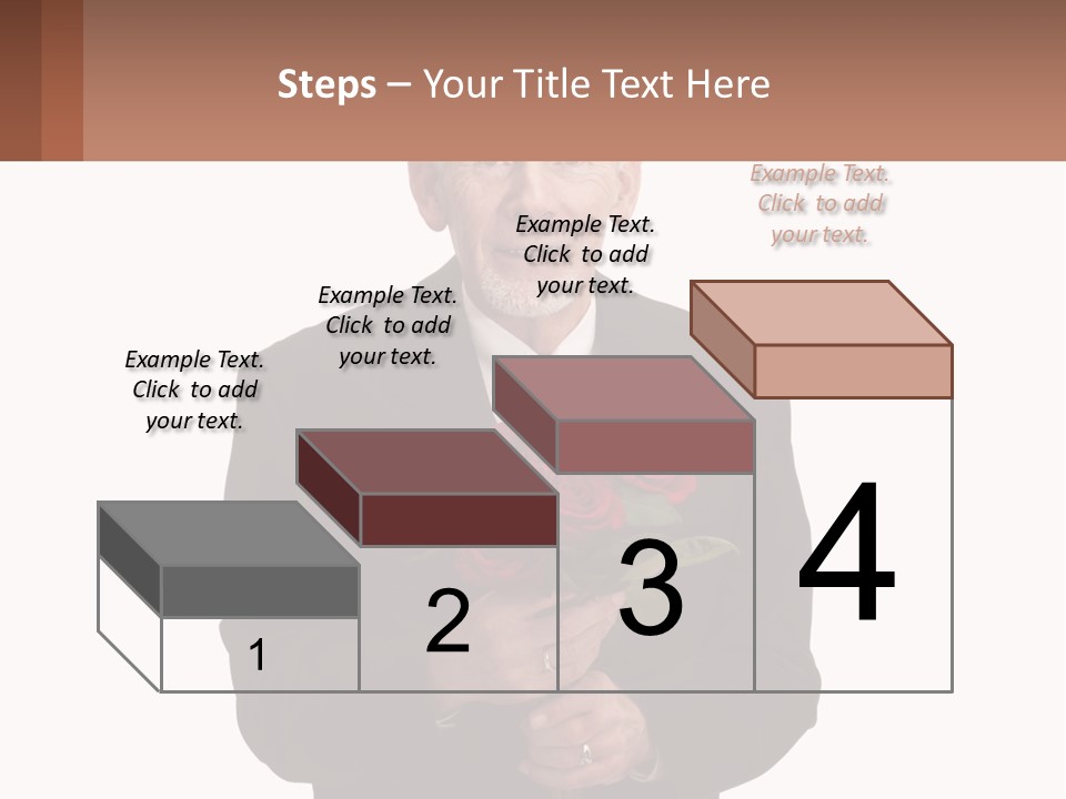 Sand Beach Sea PowerPoint Template