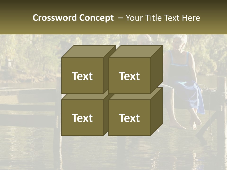 Portrait Sad Single PowerPoint Template