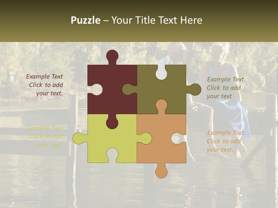 Portrait Sad Single PowerPoint Template