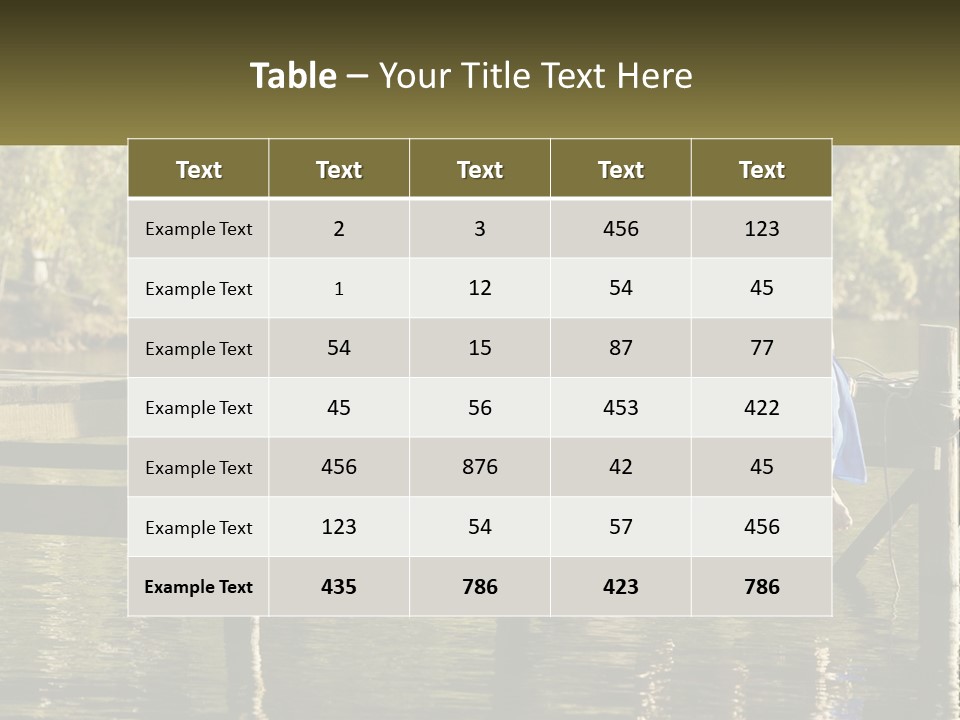 Portrait Sad Single PowerPoint Template