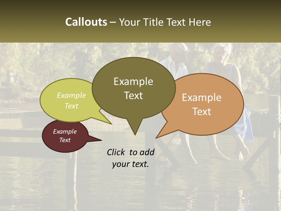 Portrait Sad Single PowerPoint Template