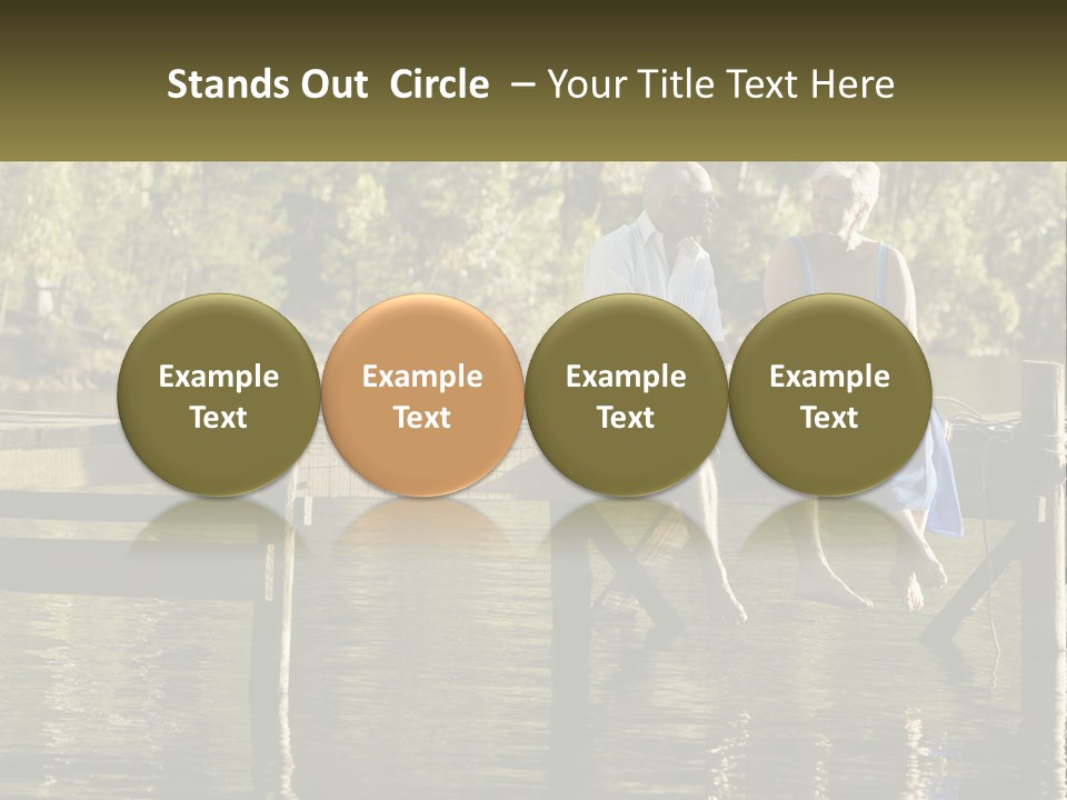 Portrait Sad Single PowerPoint Template