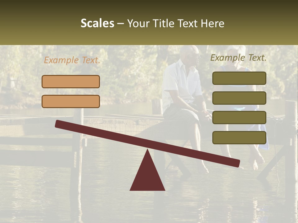 Portrait Sad Single PowerPoint Template