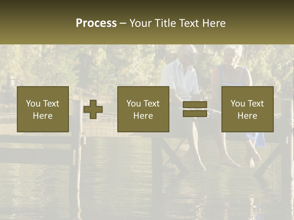 Portrait Sad Single PowerPoint Template
