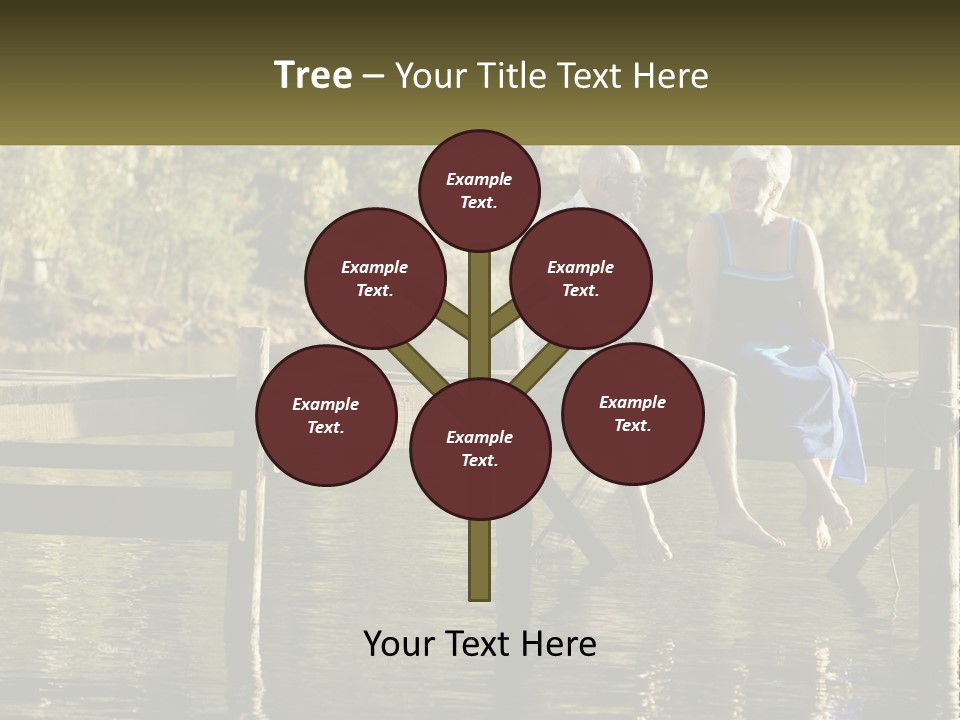 Portrait Sad Single PowerPoint Template