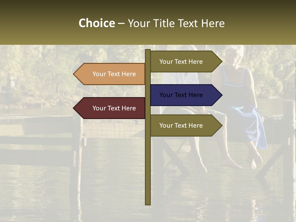 Portrait Sad Single PowerPoint Template