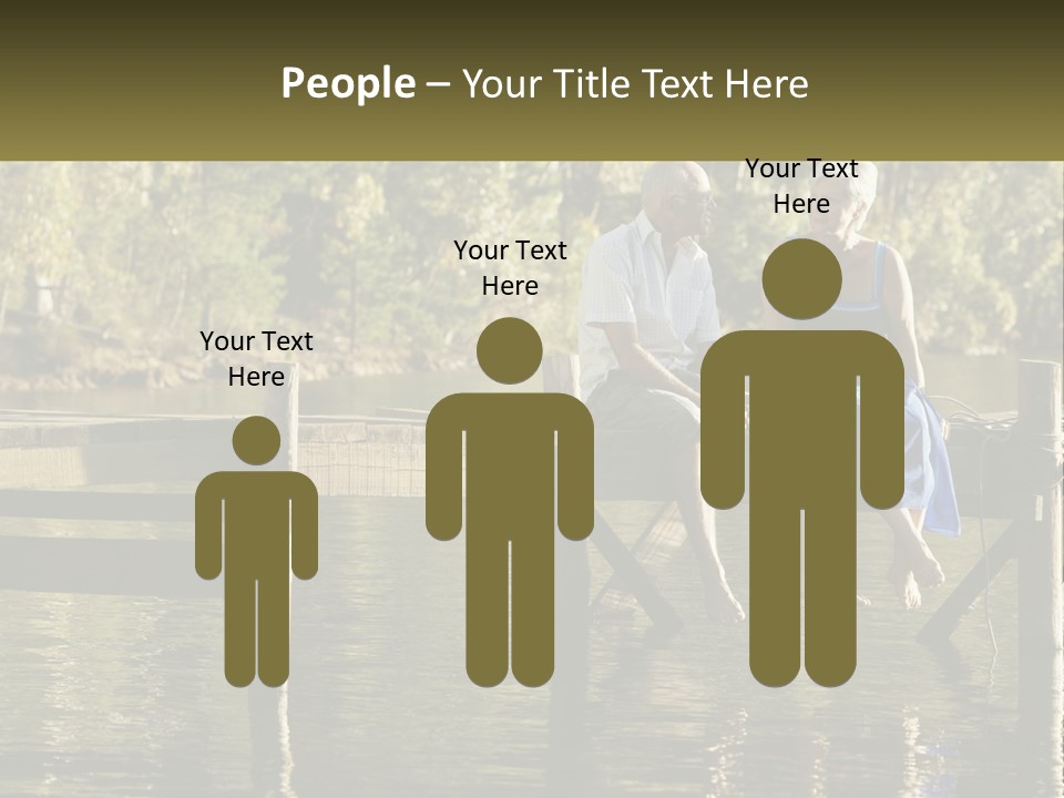 Portrait Sad Single PowerPoint Template