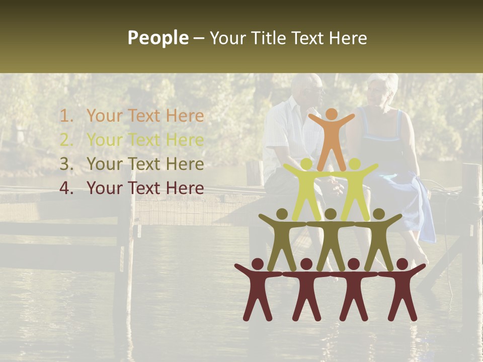 Portrait Sad Single PowerPoint Template