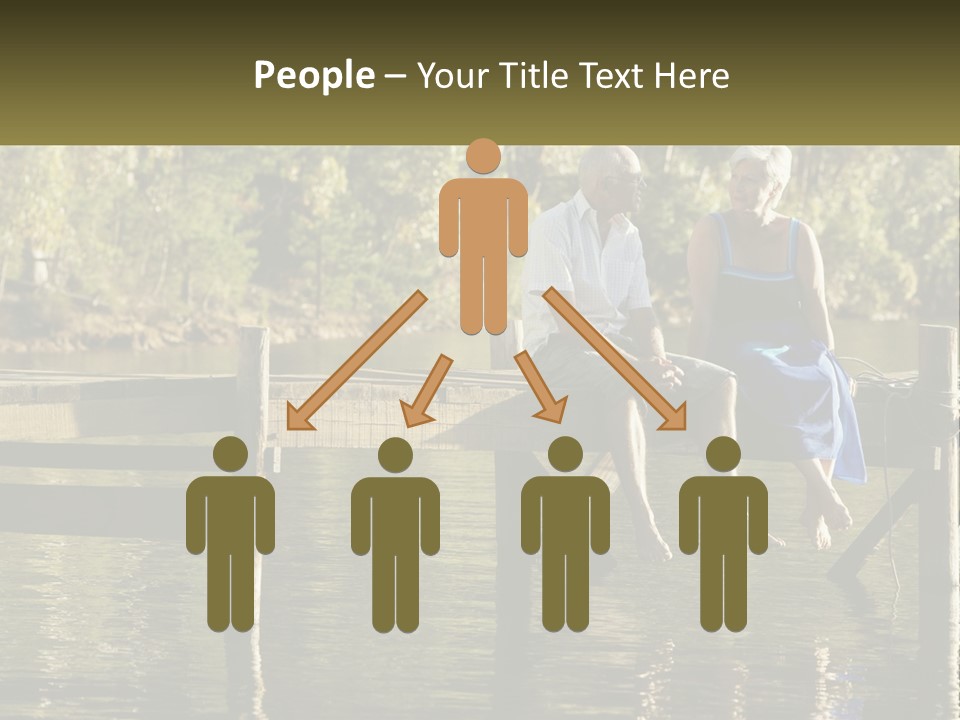 Portrait Sad Single PowerPoint Template