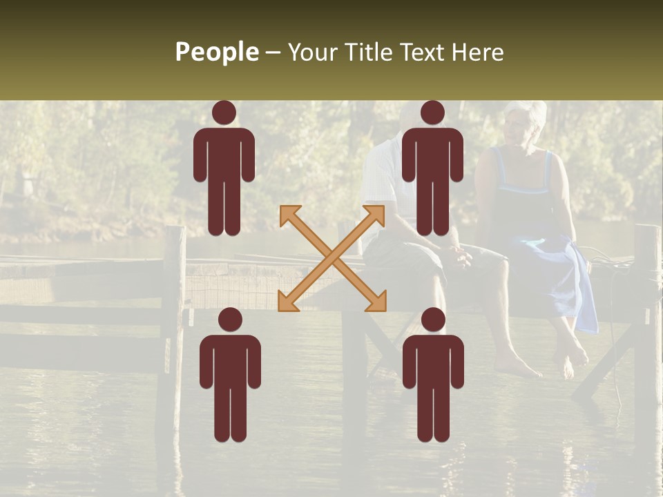 Portrait Sad Single PowerPoint Template