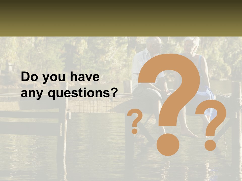 Portrait Sad Single PowerPoint Template