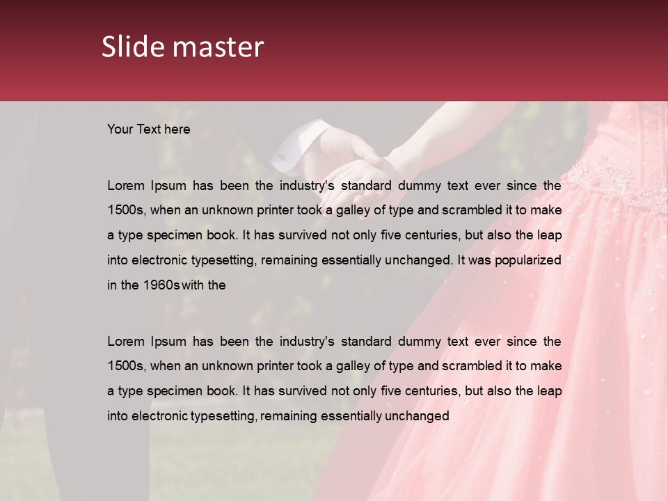 Wellness Life Standing PowerPoint Template