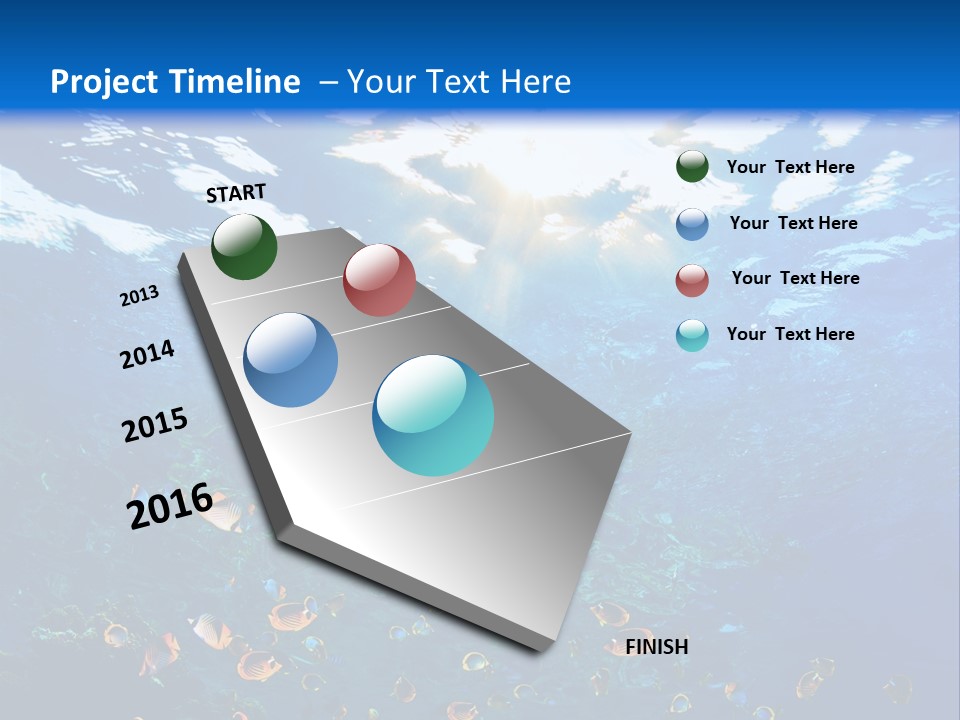 Coastal Parent Wave PowerPoint Template