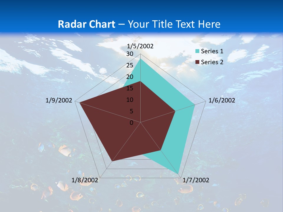Coastal Parent Wave PowerPoint Template
