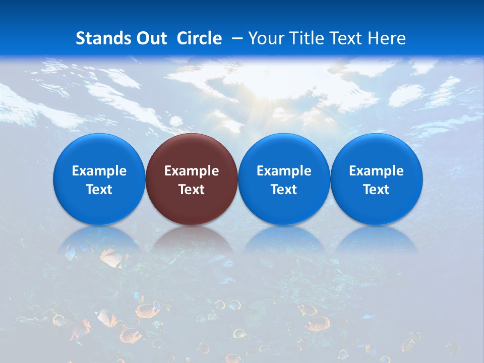 Coastal Parent Wave PowerPoint Template