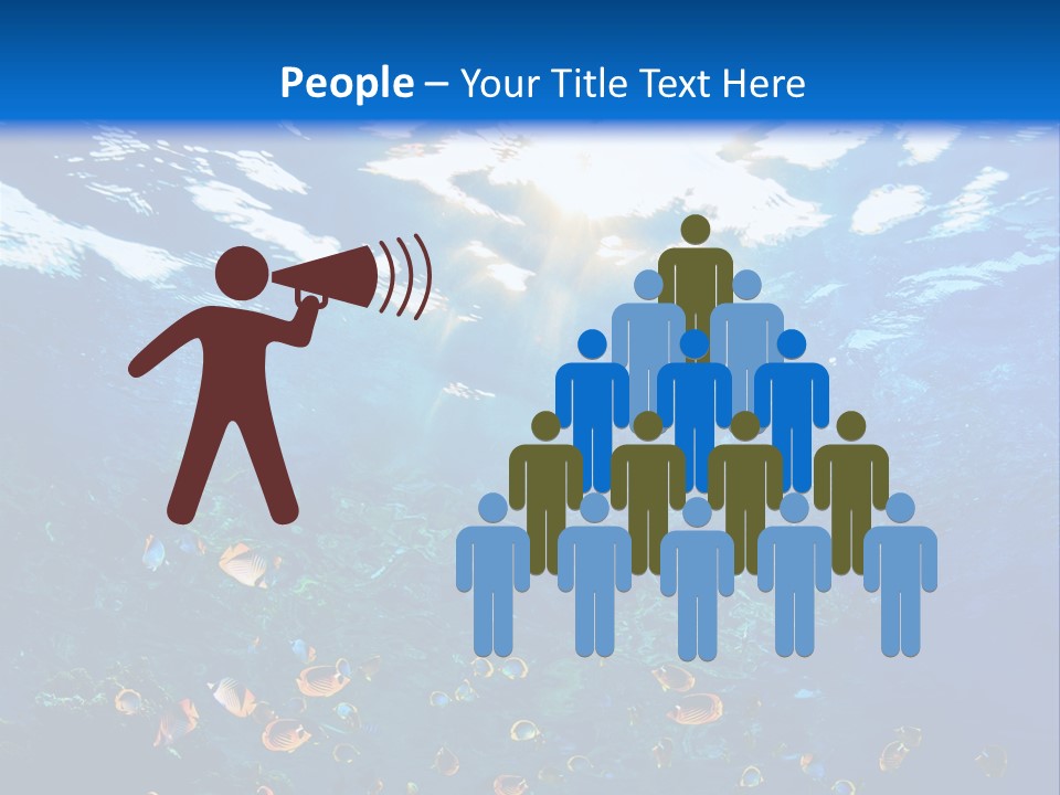 Coastal Parent Wave PowerPoint Template