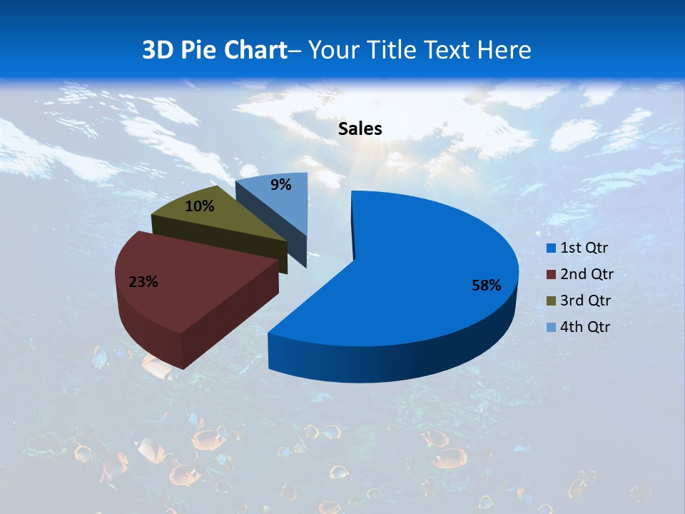 Coastal Parent Wave PowerPoint Template