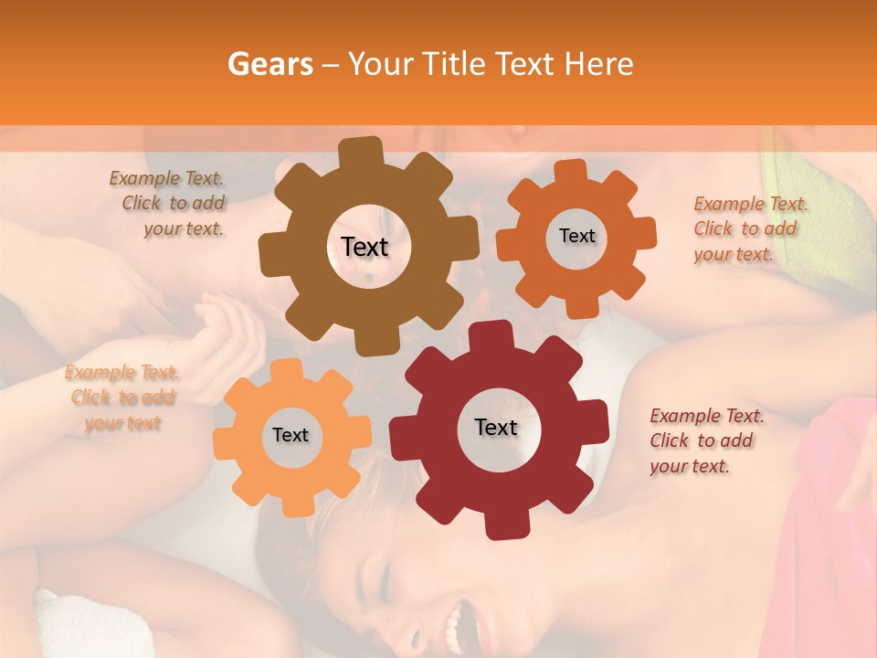 Standing Sand Beach PowerPoint Template