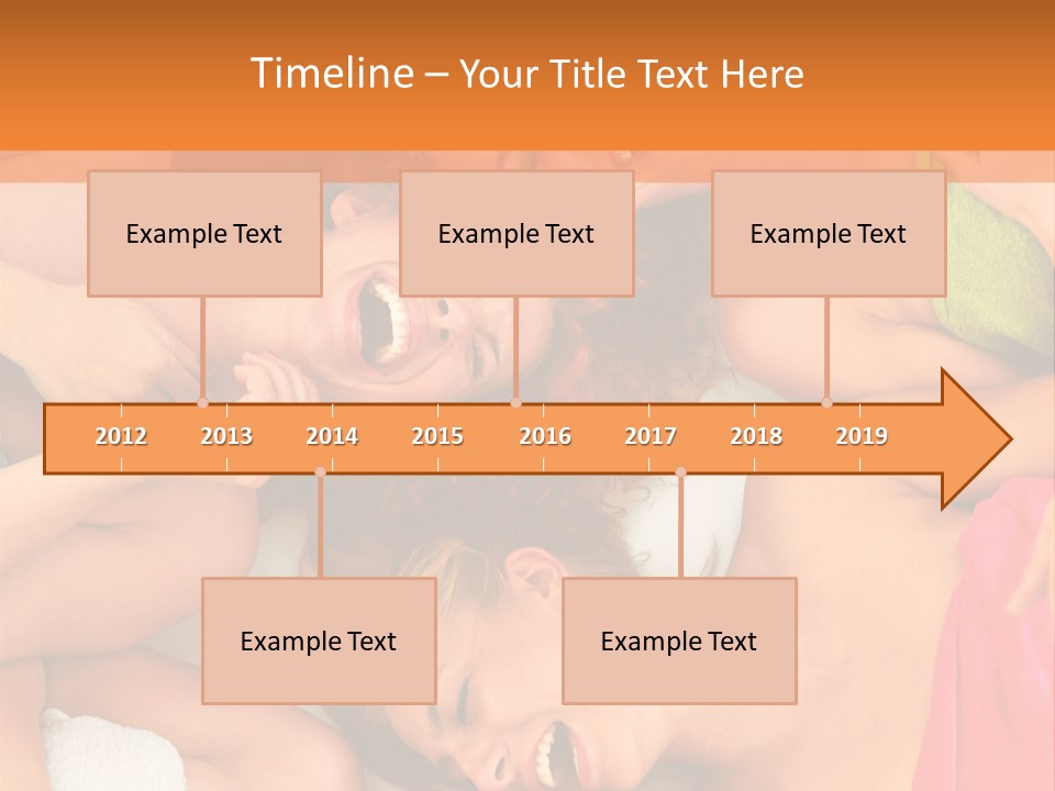Standing Sand Beach PowerPoint Template
