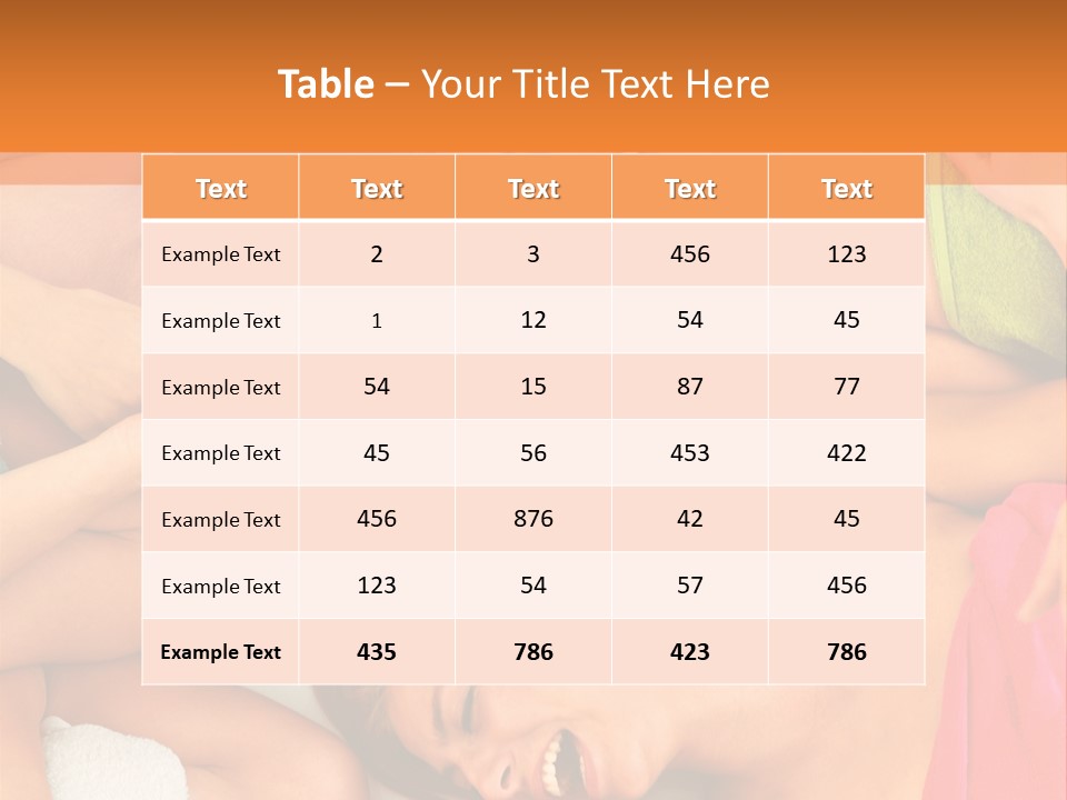 Standing Sand Beach PowerPoint Template