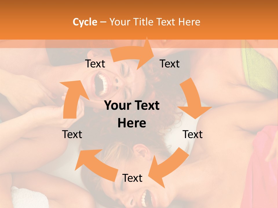 Standing Sand Beach PowerPoint Template