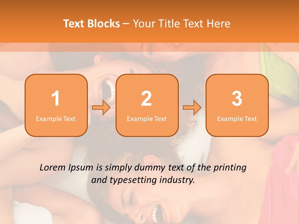 Standing Sand Beach PowerPoint Template