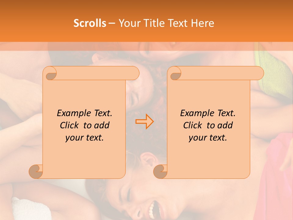 Standing Sand Beach PowerPoint Template