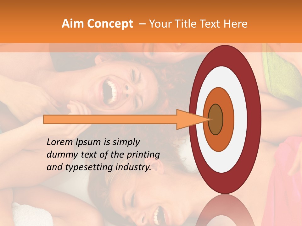 Standing Sand Beach PowerPoint Template