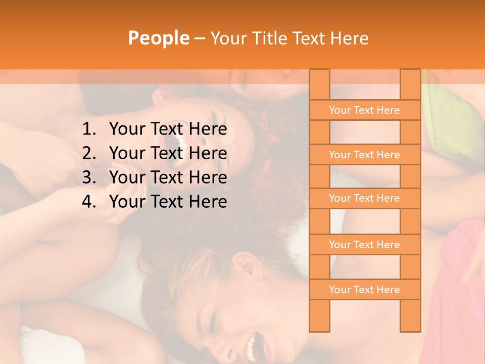 Standing Sand Beach PowerPoint Template