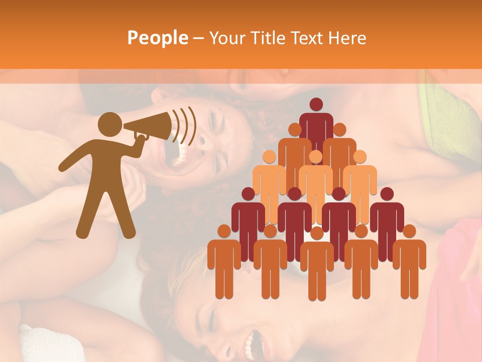 Standing Sand Beach PowerPoint Template