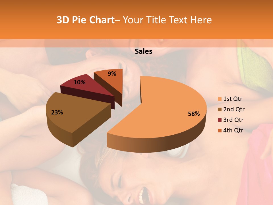Standing Sand Beach PowerPoint Template