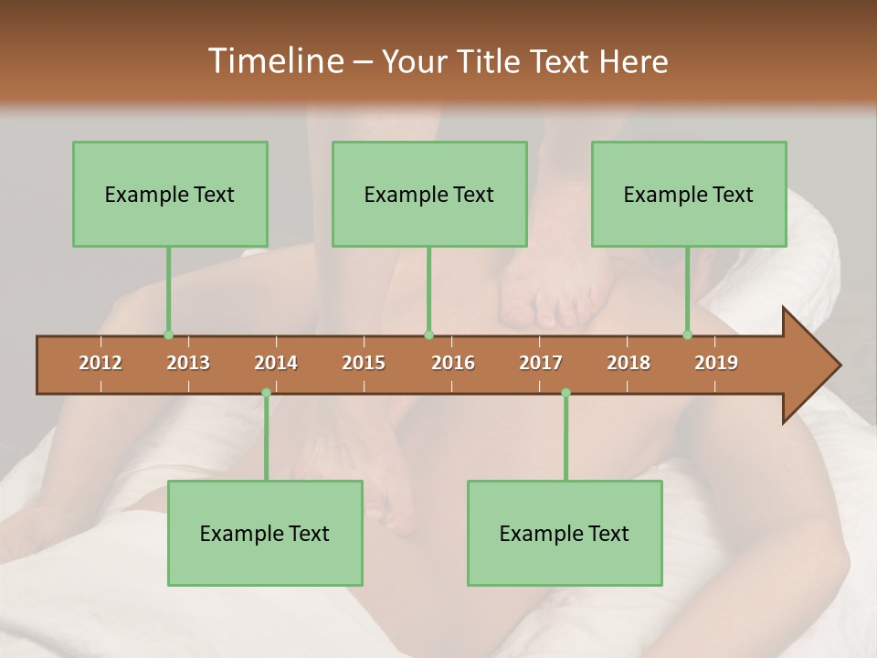 Peaceful Beach Coast PowerPoint Template
