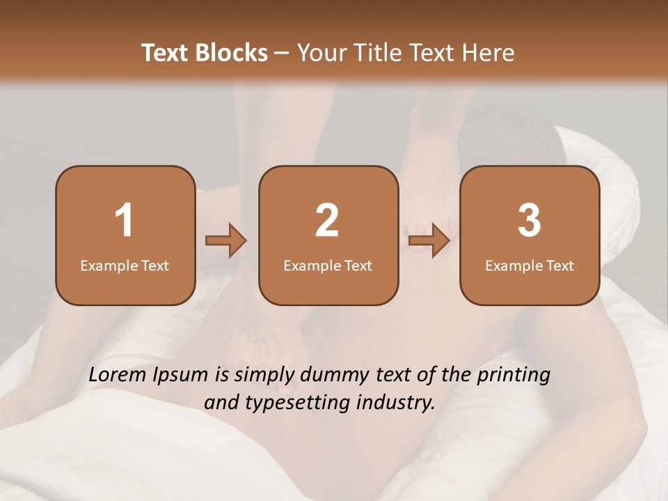 Peaceful Beach Coast PowerPoint Template