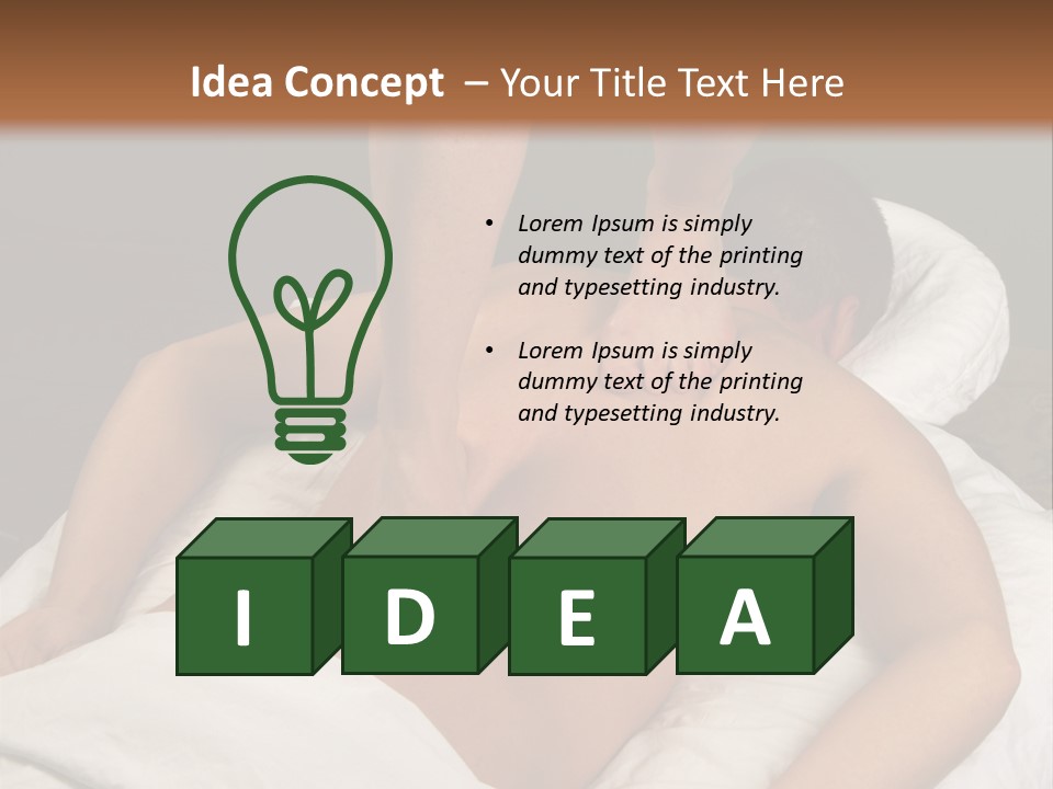 Peaceful Beach Coast PowerPoint Template