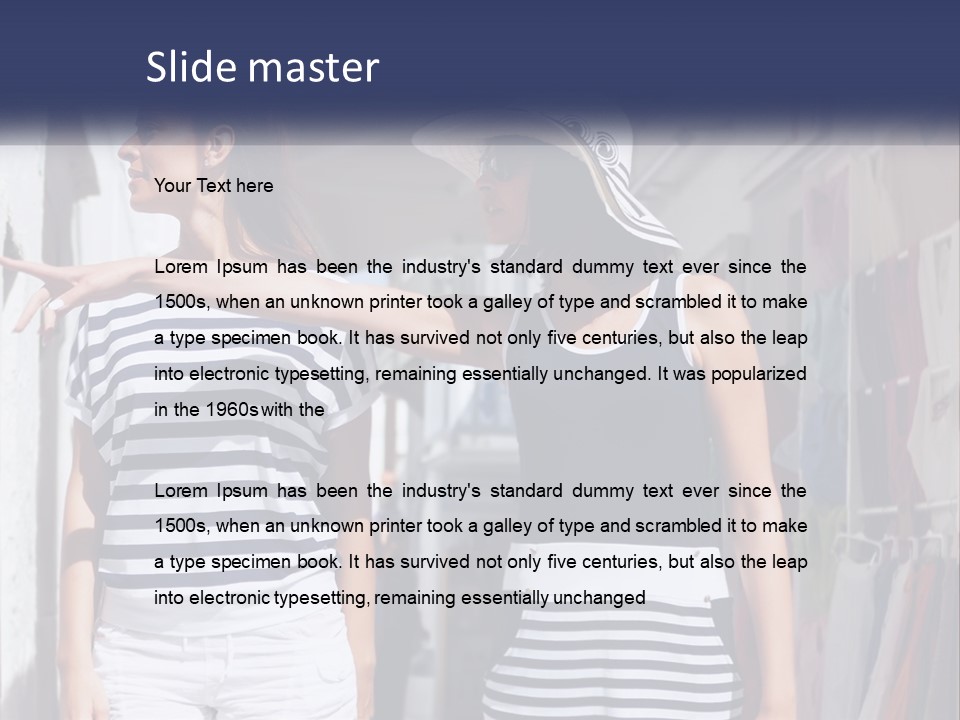 Sunrise Wave Sunset PowerPoint Template