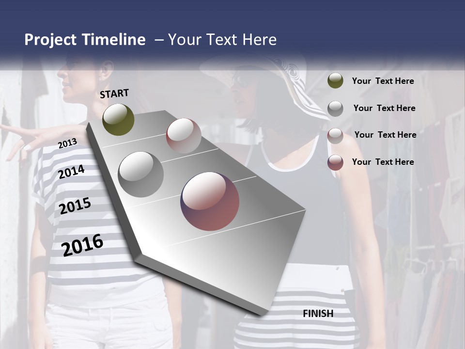 Sunrise Wave Sunset PowerPoint Template