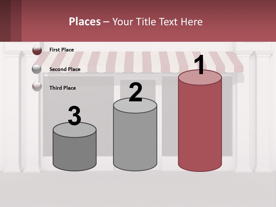 Caucasian Single Calm PowerPoint Template