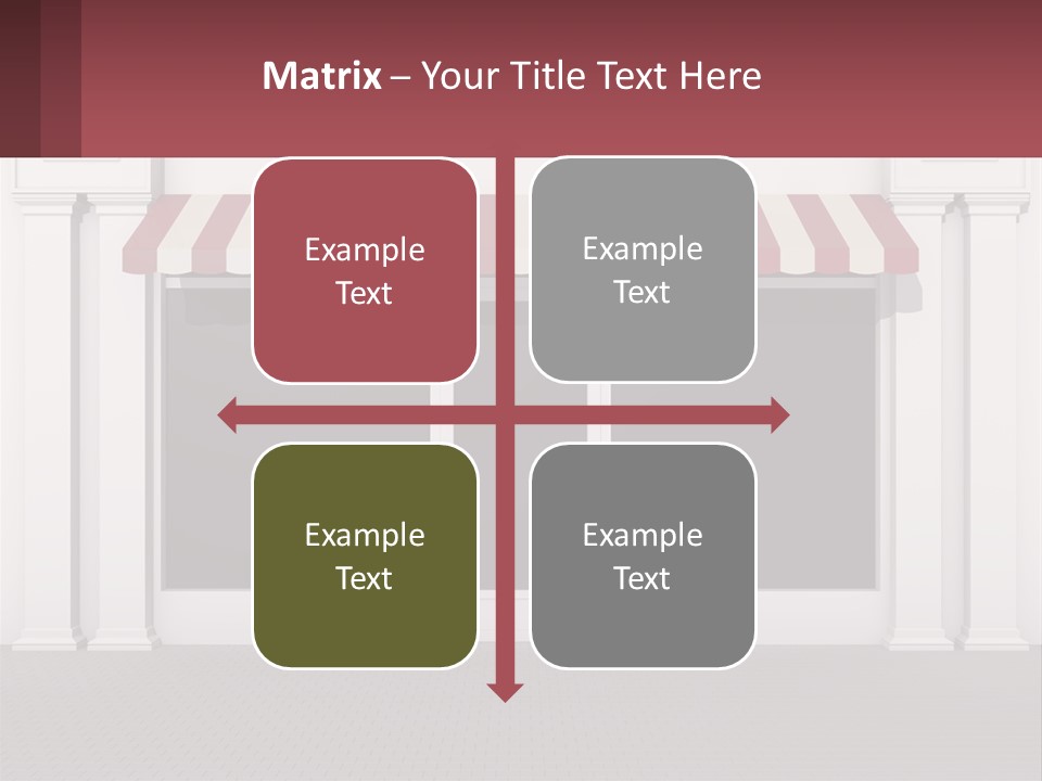 Caucasian Single Calm PowerPoint Template