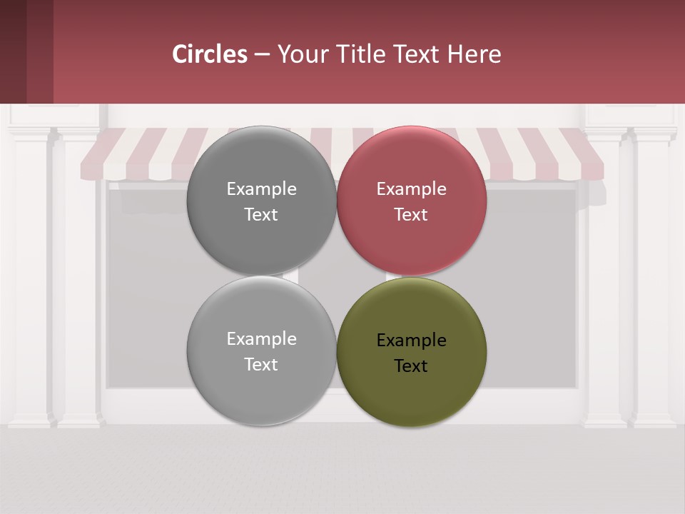 Caucasian Single Calm PowerPoint Template