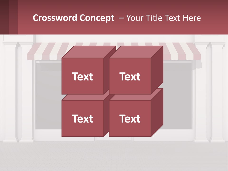 Caucasian Single Calm PowerPoint Template