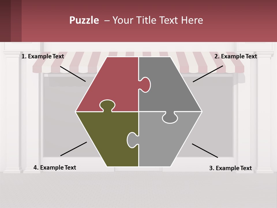 Caucasian Single Calm PowerPoint Template