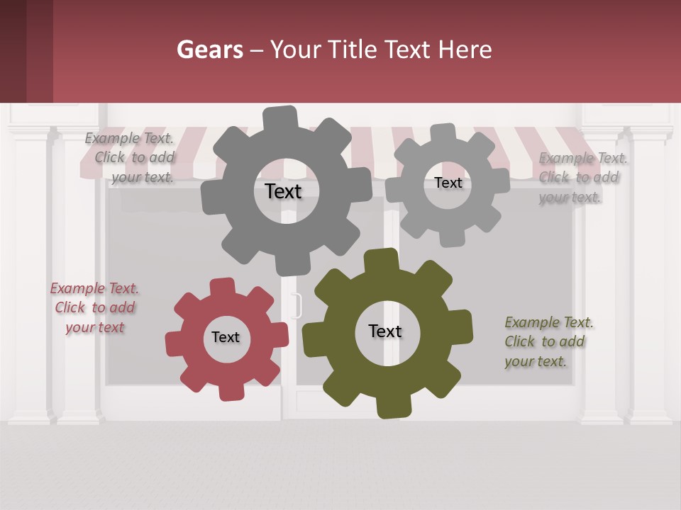 Caucasian Single Calm PowerPoint Template