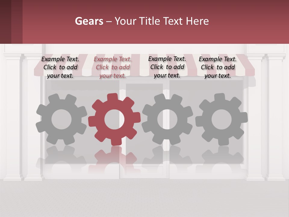 Caucasian Single Calm PowerPoint Template