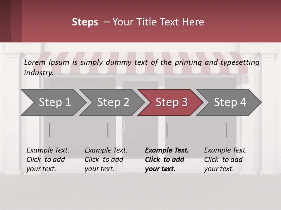 Caucasian Single Calm PowerPoint Template