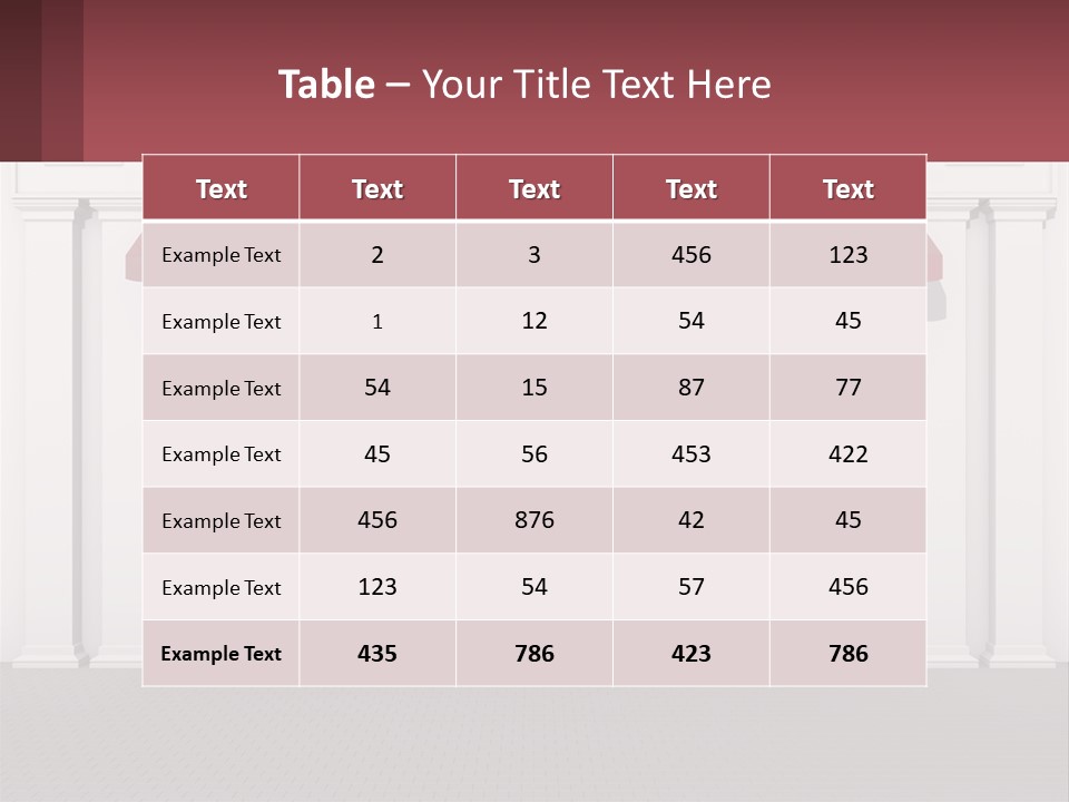 Caucasian Single Calm PowerPoint Template