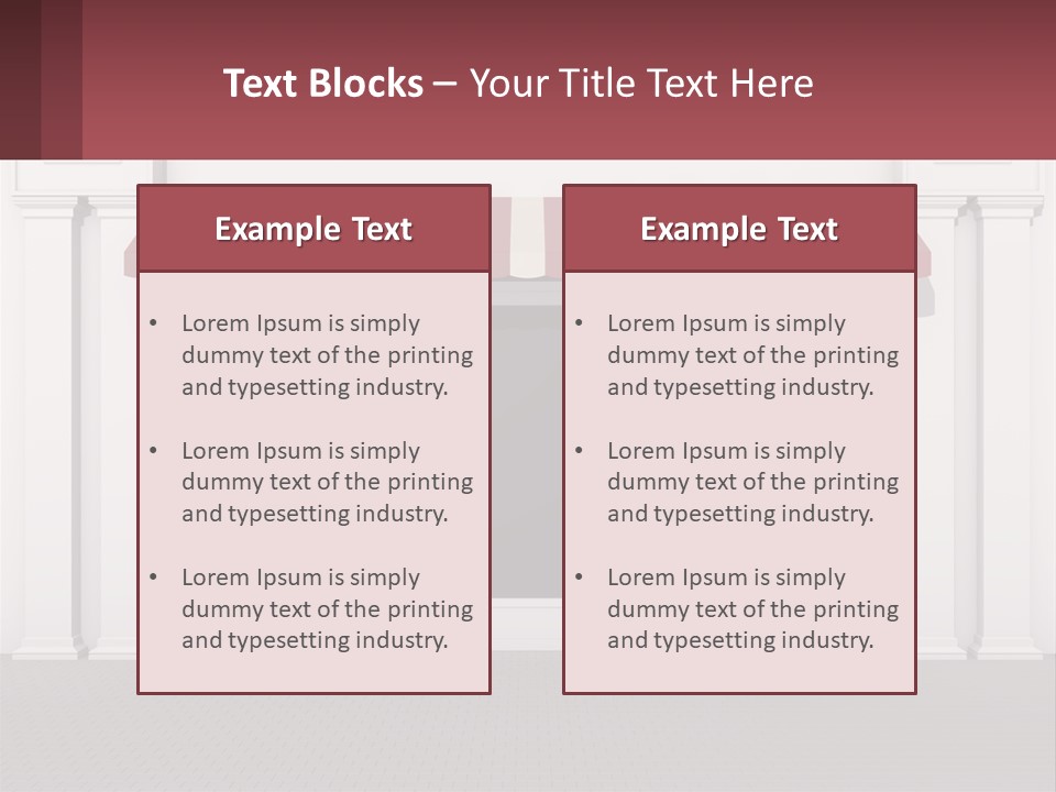 Caucasian Single Calm PowerPoint Template