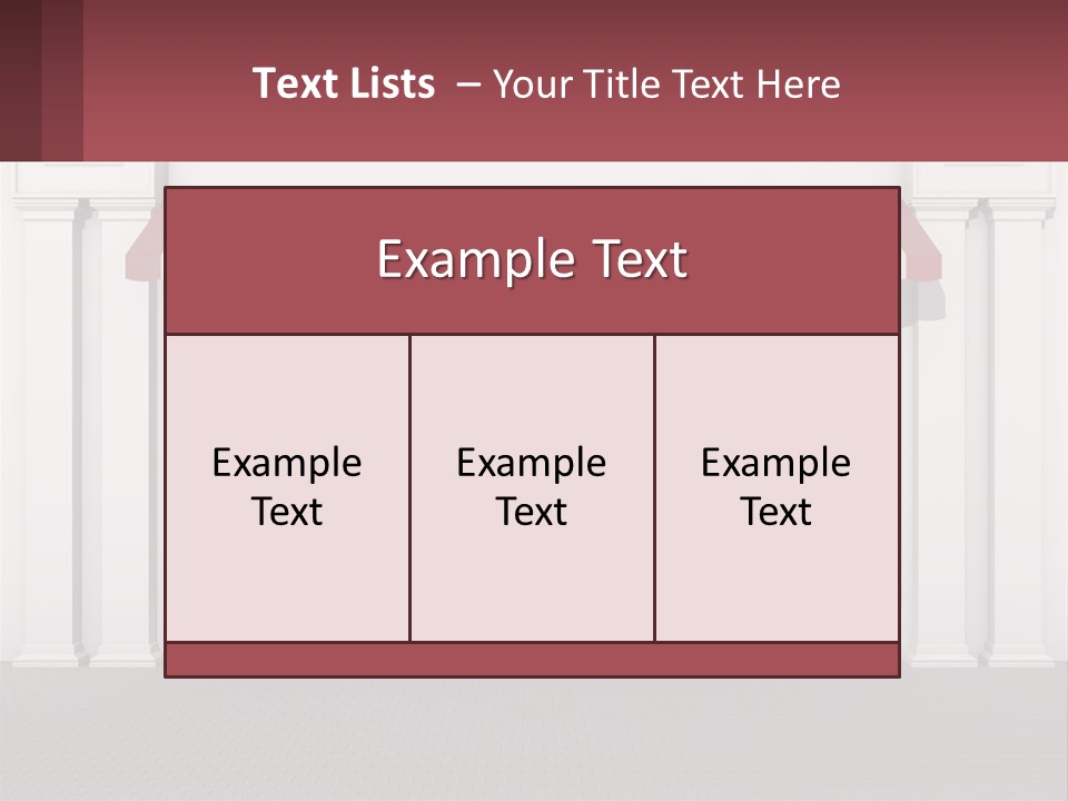 Caucasian Single Calm PowerPoint Template