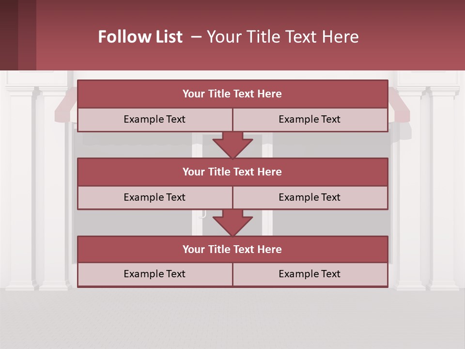 Caucasian Single Calm PowerPoint Template