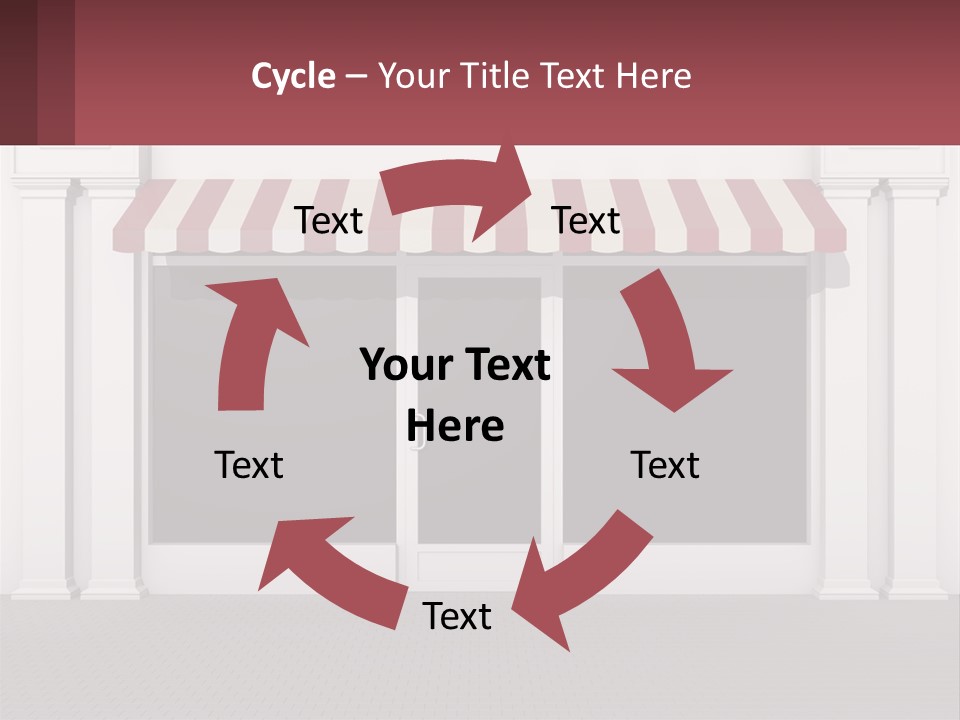 Caucasian Single Calm PowerPoint Template