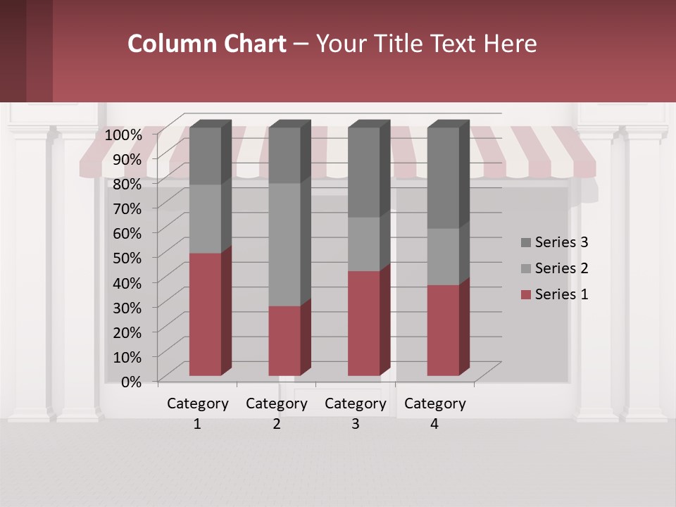 Caucasian Single Calm PowerPoint Template